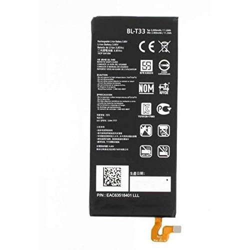 Replacement Battery For Lg Q6 Bl-t33