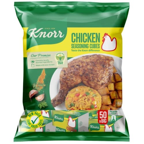 Chicken Seasoning Cubes Taste The Knorr Difference 50x8g Twin Pack