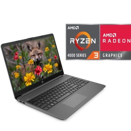 Notebook 15 -- 2.6ghz - 3.5ghz- Amd Ryzen 3 Processor - 1TB HDD - 4GB RAM - Windows 10 Pro+ Gifts