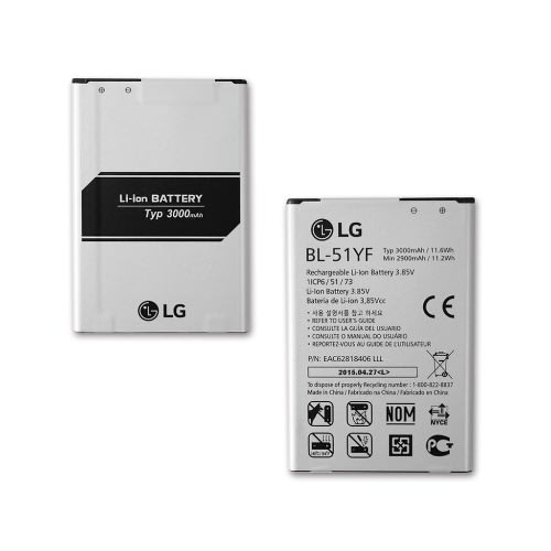 Bl-51yf 3000mAh Mobile Phone Battery For LG G4 ,h812, H811, H810, Vs986, Ls991,f500