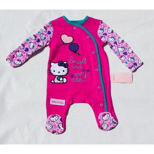 Baby Girl Kitten Onesie