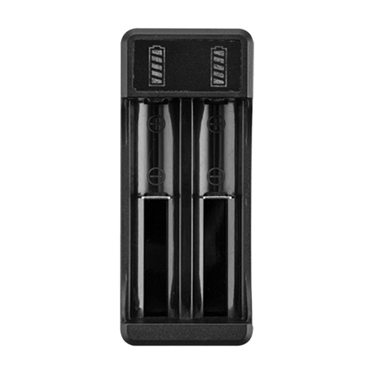 USB Battery Charger For Lithium 18650 14500 10440 Rechargeable 2 Slot