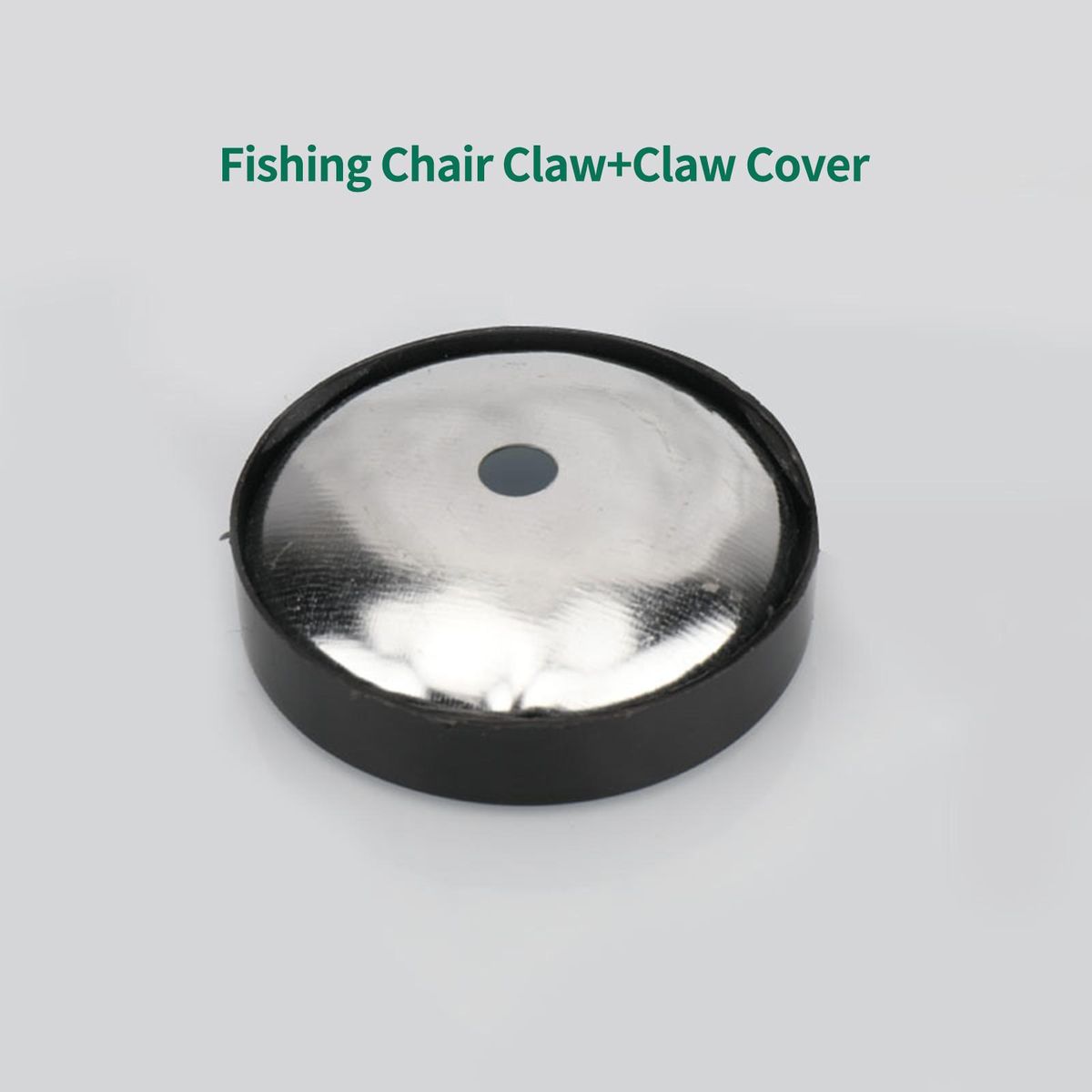 1 Set Chair Metal Claw Protective Fishing Chair Accessories Silver