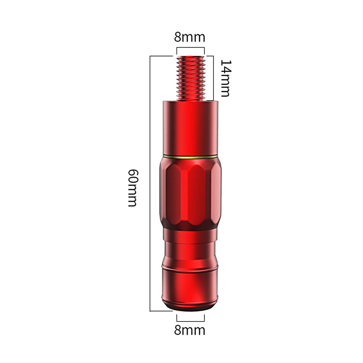 Dip Net Connector Quick Release Net Head Adapter Red
