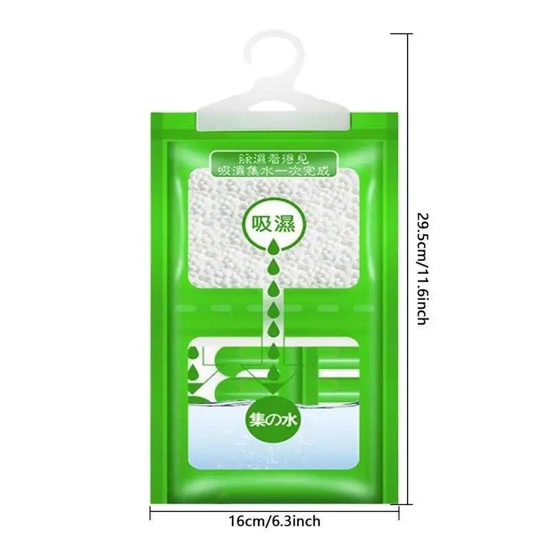 Wardrobe Fragrance Moisture Packs Bathroom Pcs Calcium Spherical For Free Chloride 10 Absorbers Bags Humidity Kitchen Uses