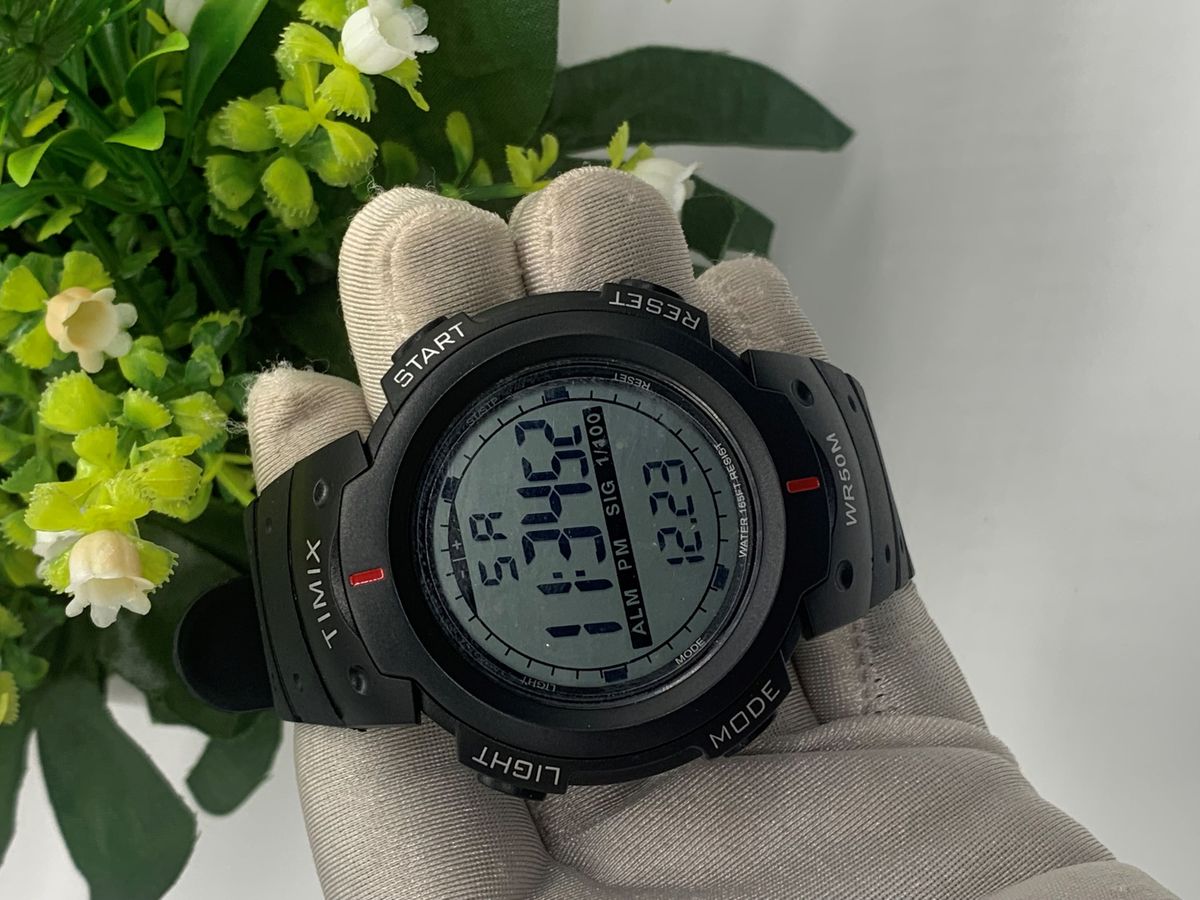 TIMIX DIGITAL LED LIGHT WATCH WITH ALARM