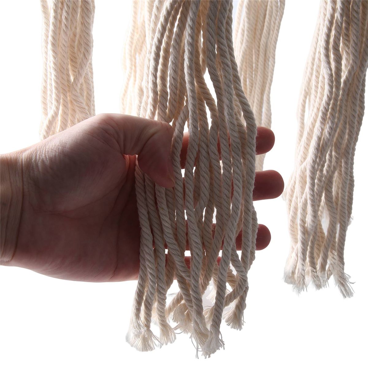 Macrame Lamp Shade Hanging Pendant Light Cover Bedroom
