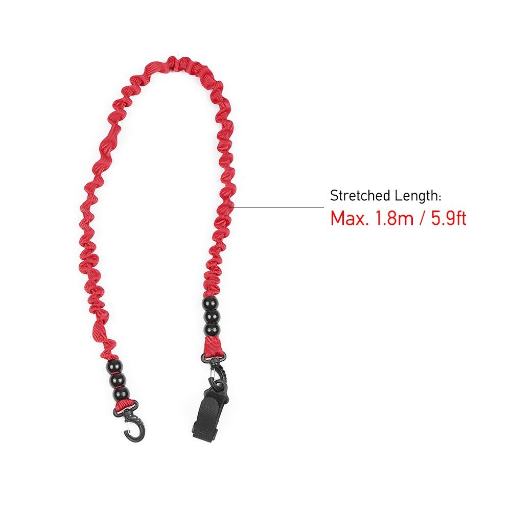 Elastic Paddle Leash Kayak Canoe Safety Fishing Rod Rowing