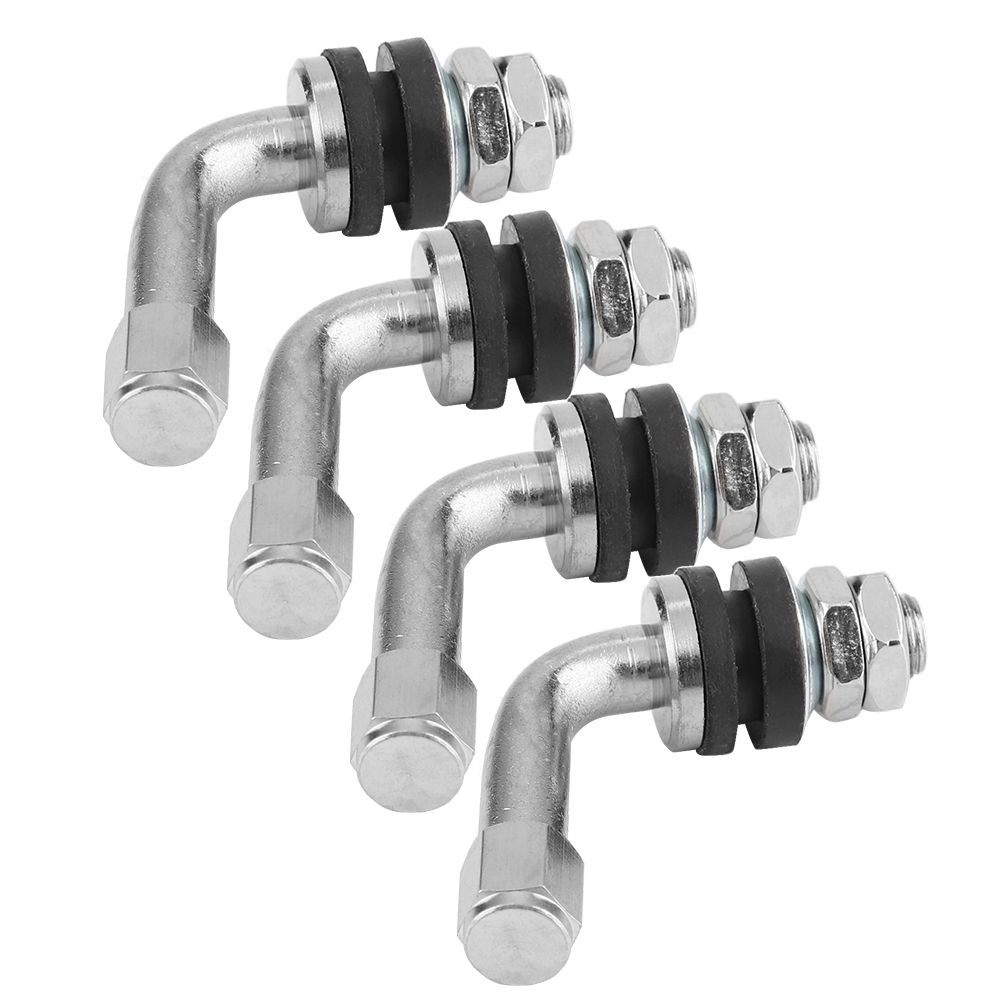 4pcs 90 Degree Angle Tire Valve Stems For Car Motorcycle