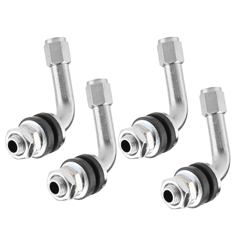 4pcs 90 Degree Angle Tire Valve Stems For Car Motorcycle