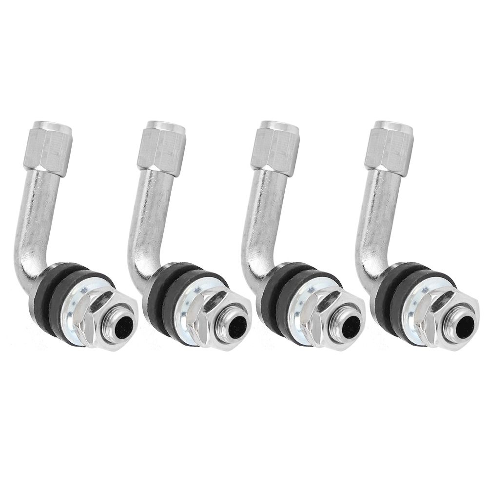 4pcs 90 Degree Angle Tire Valve Stems For Car Motorcycle