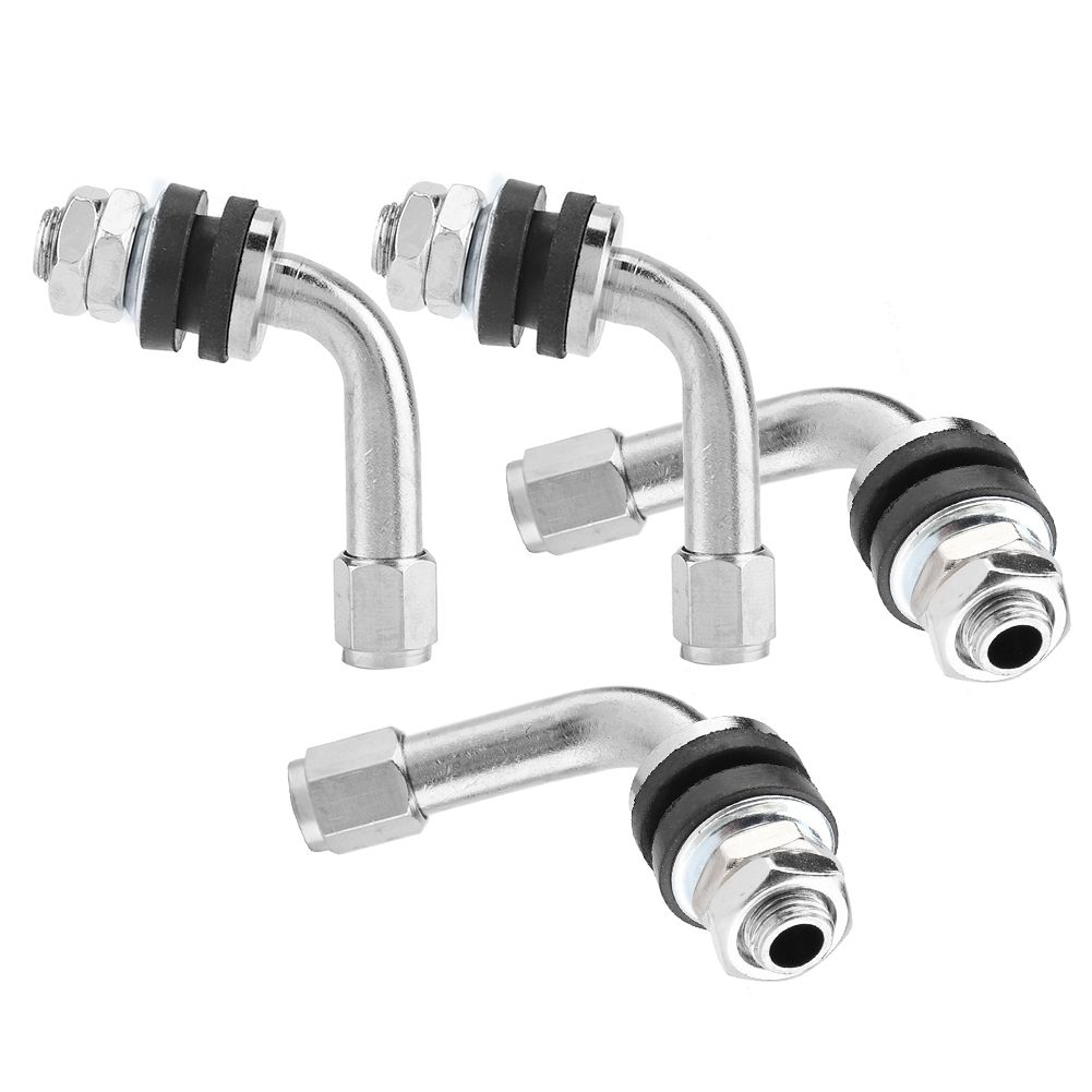 4pcs 90 Degree Angle Tire Valve Stems For Car Motorcycle