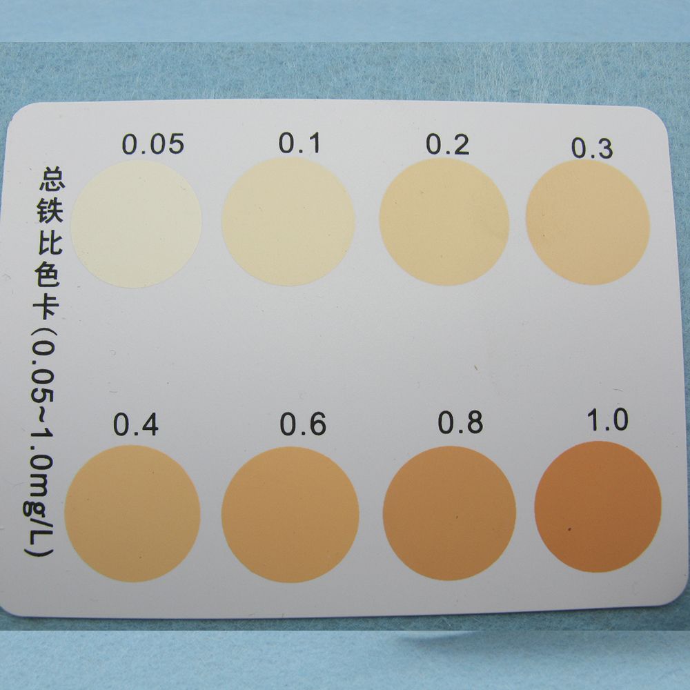 Iron Ion Test Kit PH Test Kit Paper Water Tester 25PCS/BOX Measurement Analysis Instruments