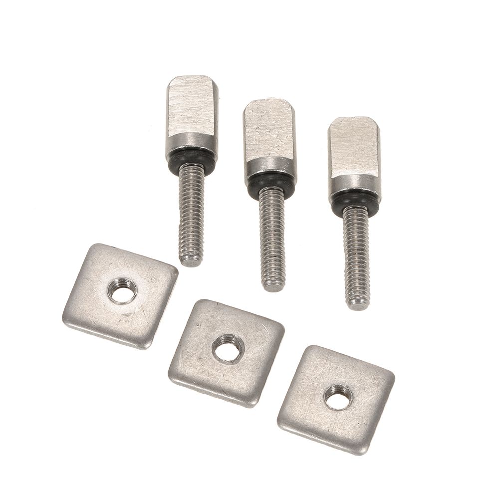 3 Surfboard Longboard Sliding Fin Screw   Fin Plate