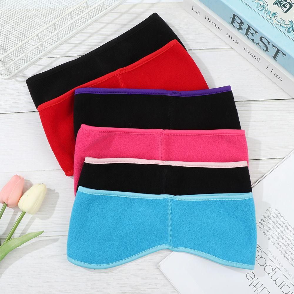 1Pc Fleece Ear Warmer Muff Winter Headband Ear Muffs for Men Women Running Skiing Outdoor Sports Headband Headscarf