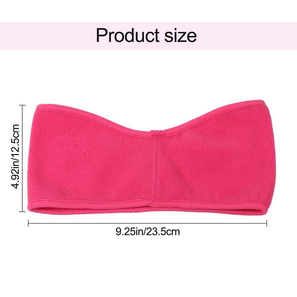 1Pc Fleece Ear Warmer Muff Winter Headband Ear Muffs for Men Women Running Skiing Outdoor Sports Headband Headscarf