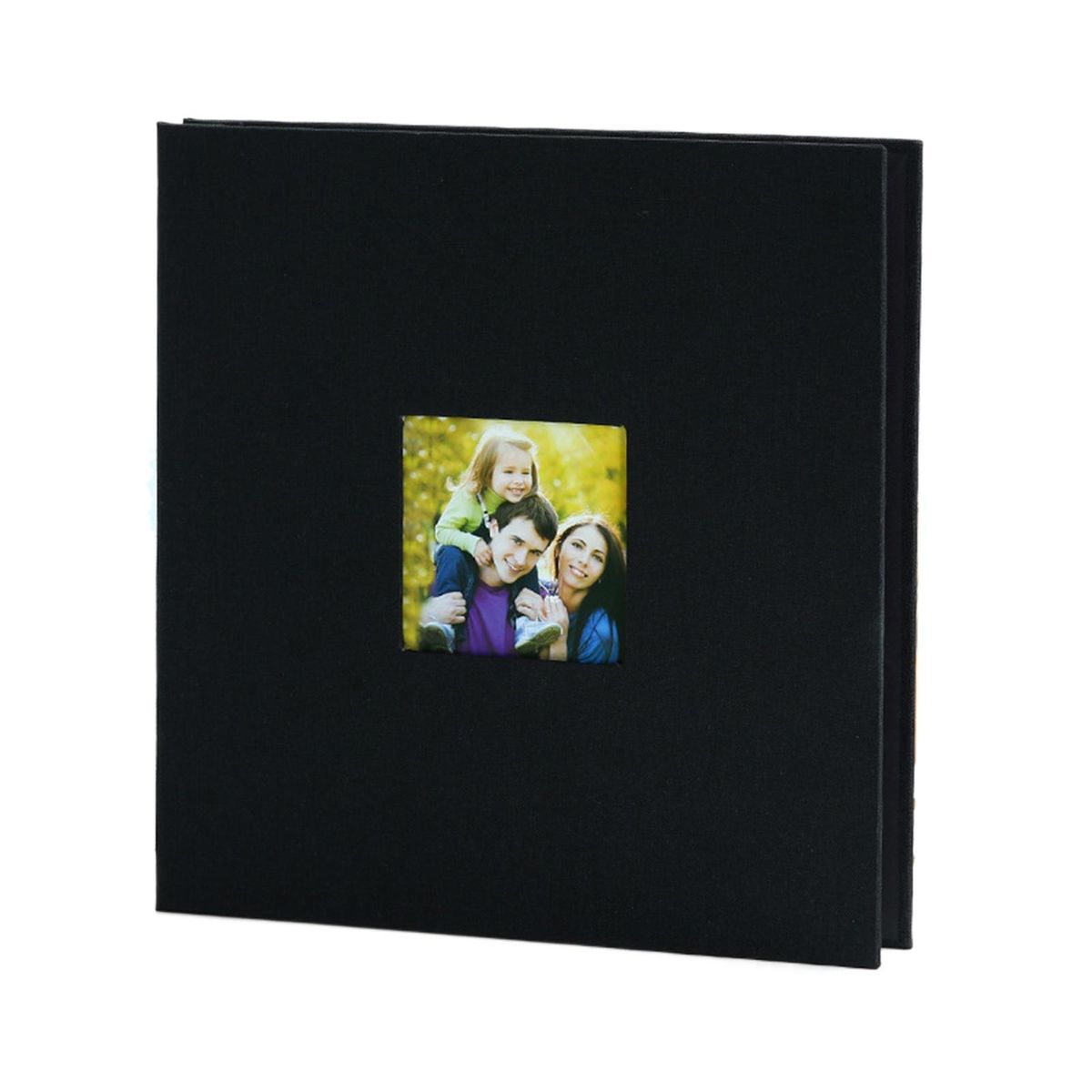 Stickup Photo Album Wedding Birthday Memorial Photo Storage Book Black