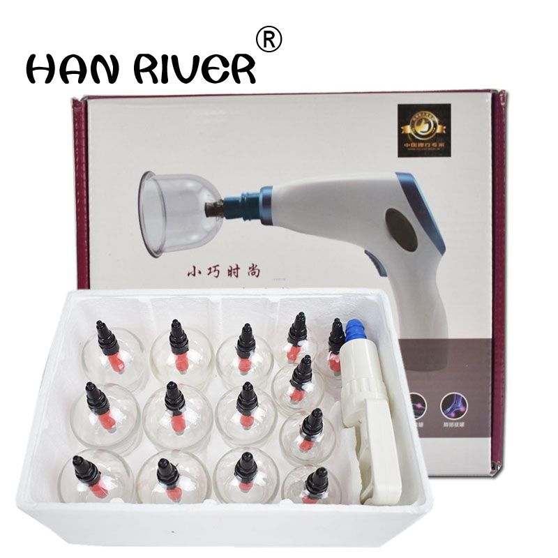 Not Cupping Cupping Charging HANRIER Electric Suction Meter Vacuum Thickening Household Apparatus Gun Glass Scrapping