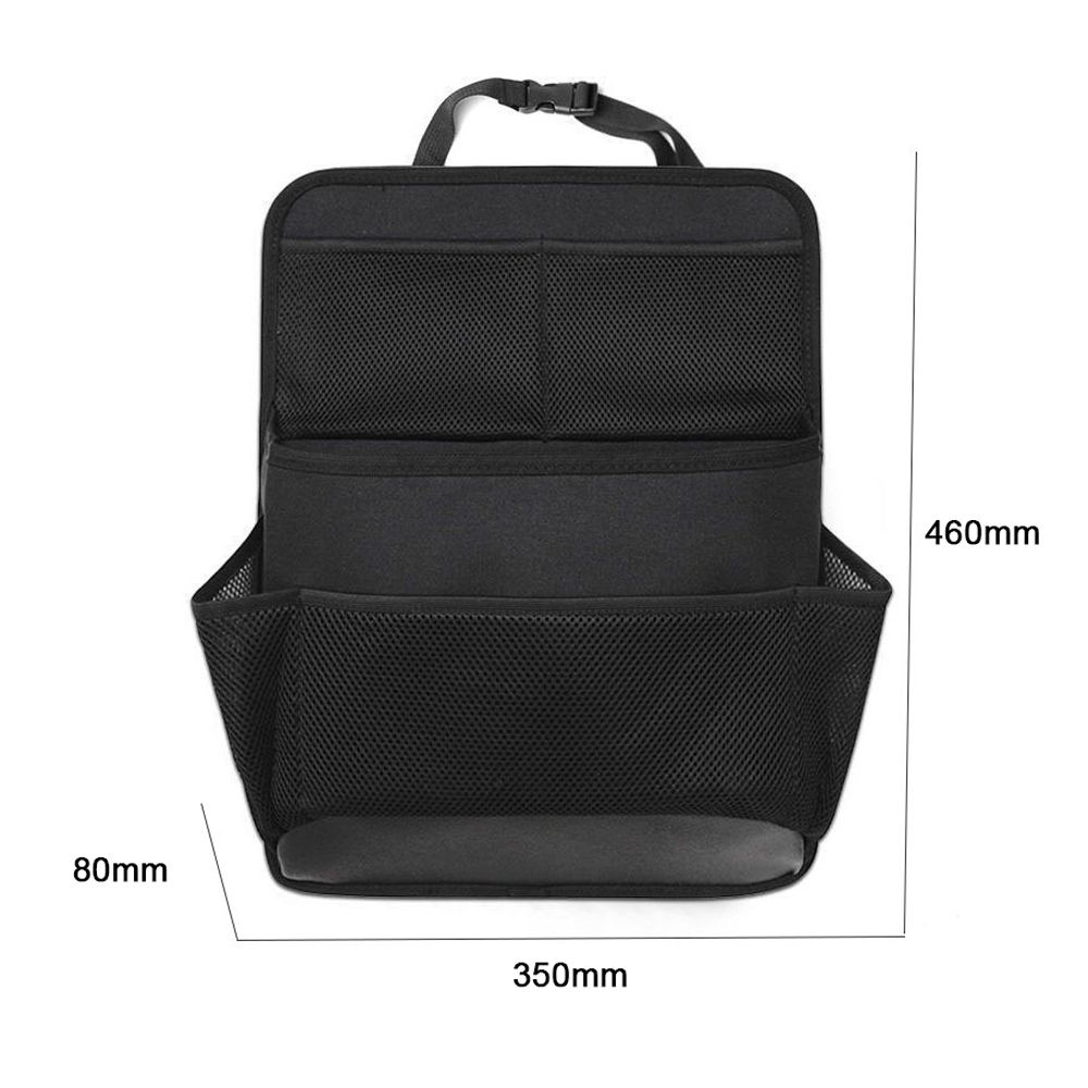 Car Storage Bag With Large Capacity Net Pocket Universal