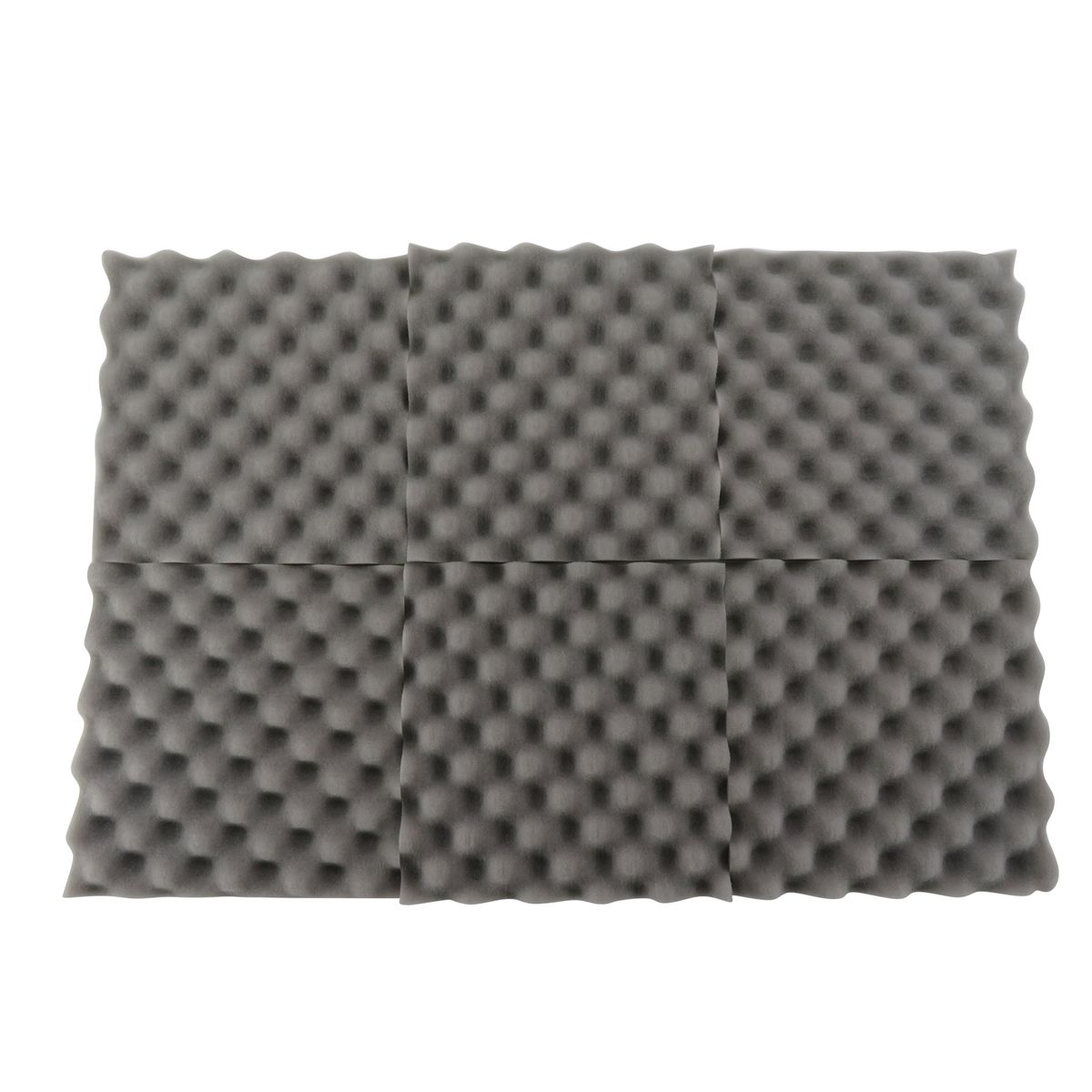 24PCS 30 * 30 * 3cm Acoustic Foam Panels Egg Foam Pad Sound