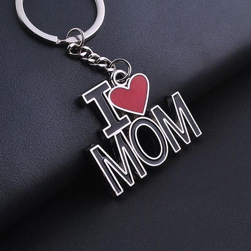 Bags Keychain I Love Mom Keychain for Mother's Day Gifts and Birthday Gift