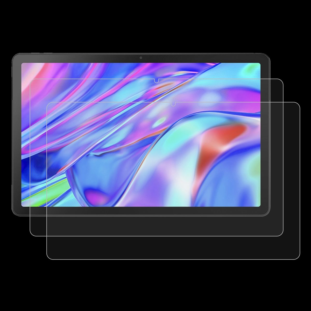 2 PCS 9H 2.5D Tempered Tablet Glass Film For Lenovo Pad 2022 / M10 Plus Gen 3 10.6 / Redmi Pad 10.61