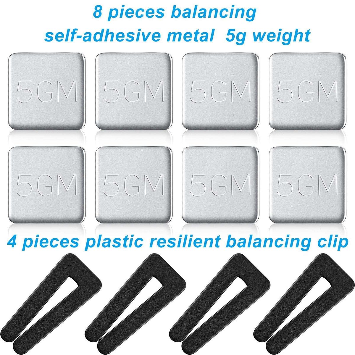 4 Set Ceiling Fan Blade Balancing Kit Fan Weight Balancing