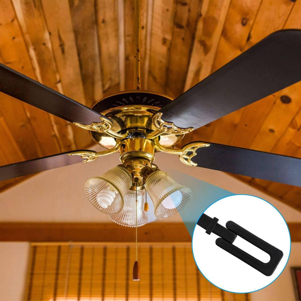 4 Set Ceiling Fan Blade Balancing Kit Fan Weight Balancing