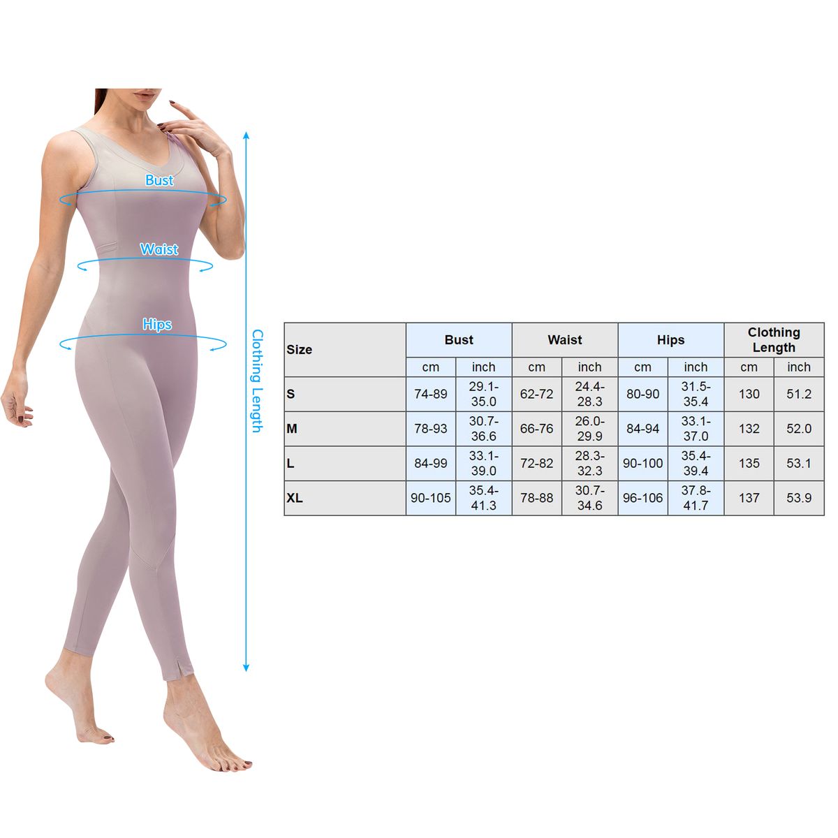 Women Yoga Jumpsuit With Pockets Sleeveless Leggings Open