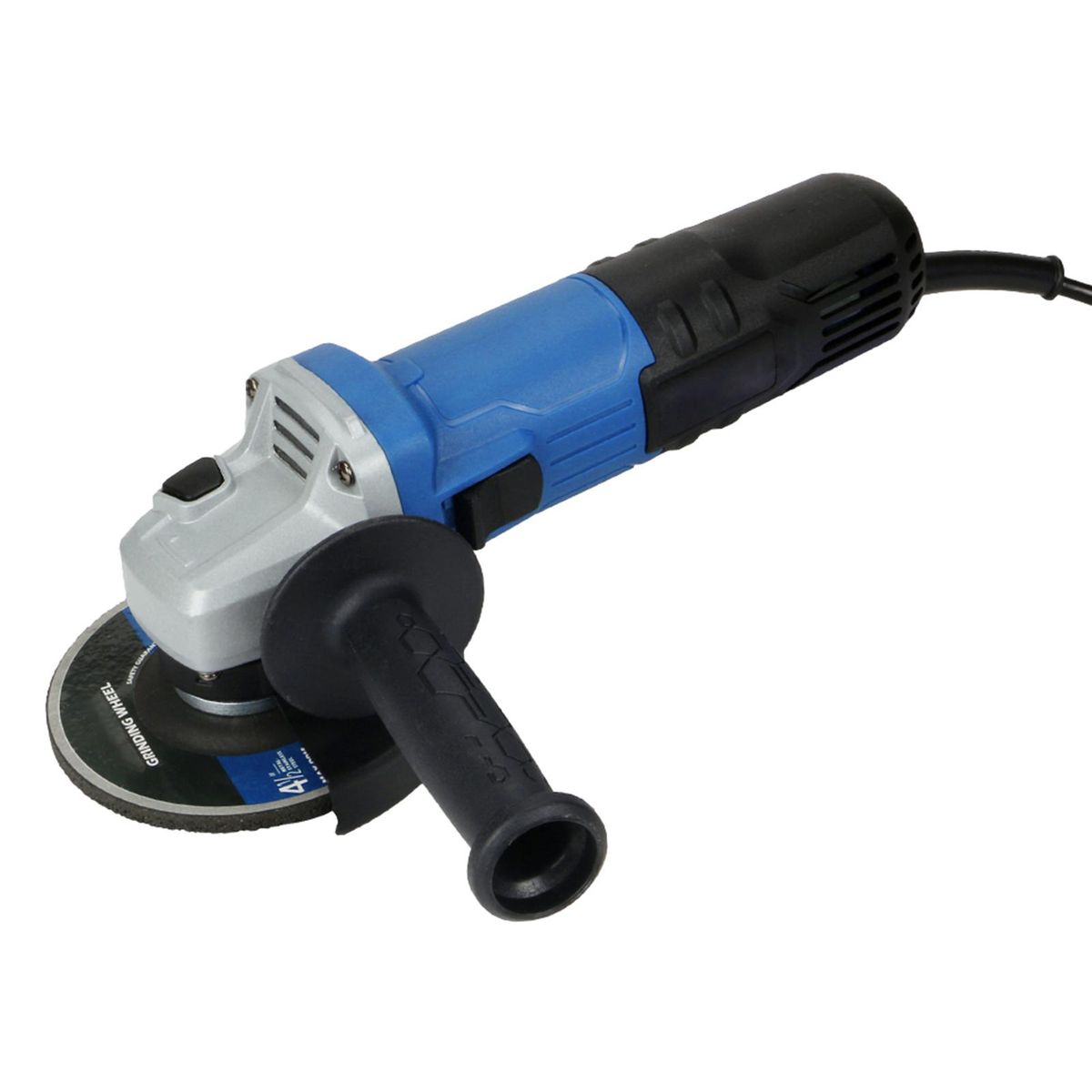 6 Amp 750W Grinder Power Tools, 11000RPM 4-1/2Inch Angle Grinder Tools With 3 Position Adjustable Support Handle, Fast Heat Dissipation, Include Metal Grinding Wheel, Safety Guard for Grinding/Cutting