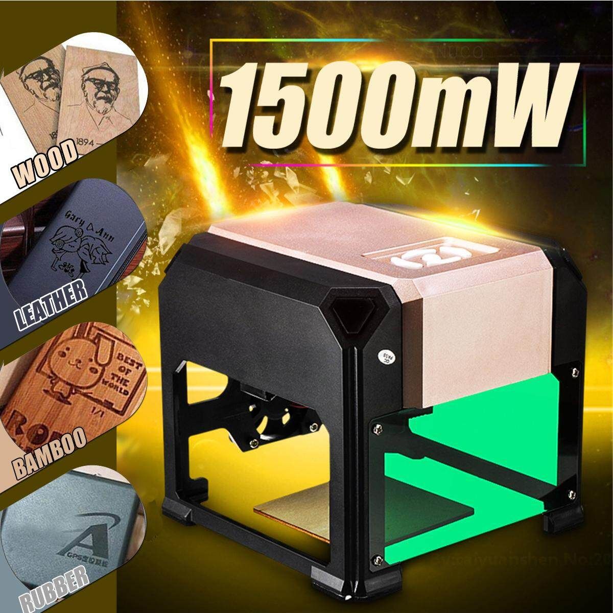 1500mW Desktop Laser Machine Logo Marking Printer Craver