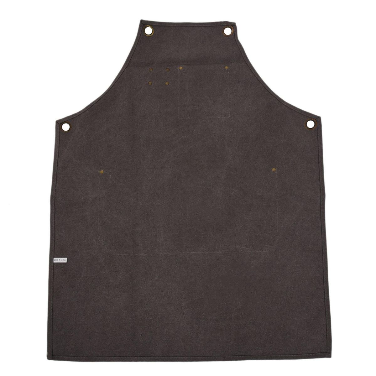 Deep Gray Barber Canvas Cook Apron Barista Bartender Chef