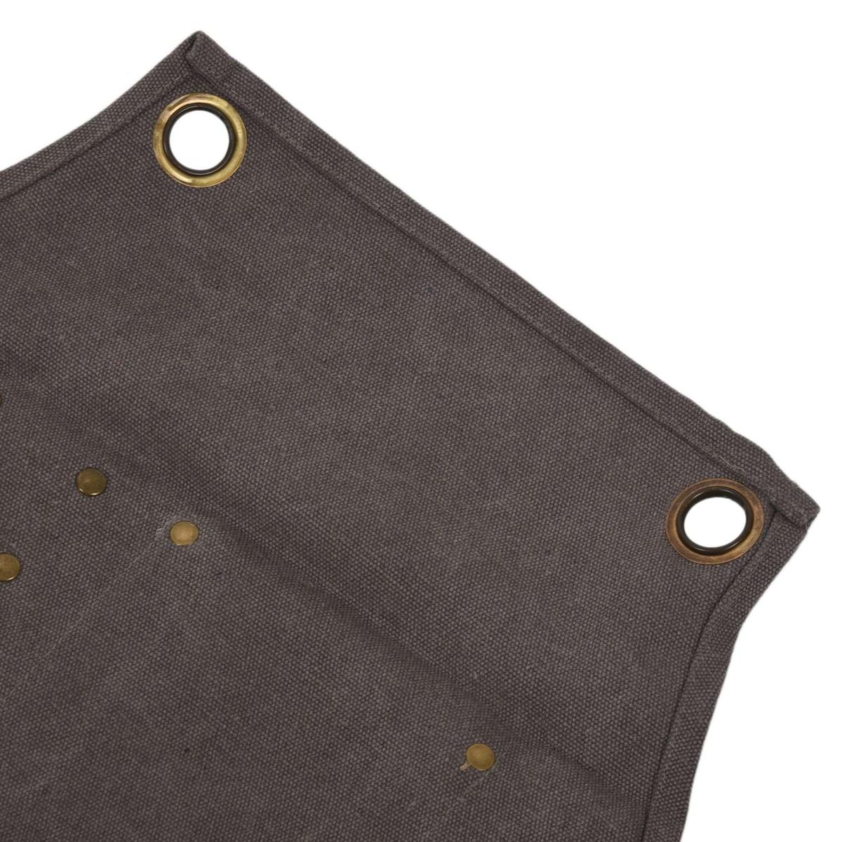 Deep Gray Barber Canvas Cook Apron Barista Bartender Chef