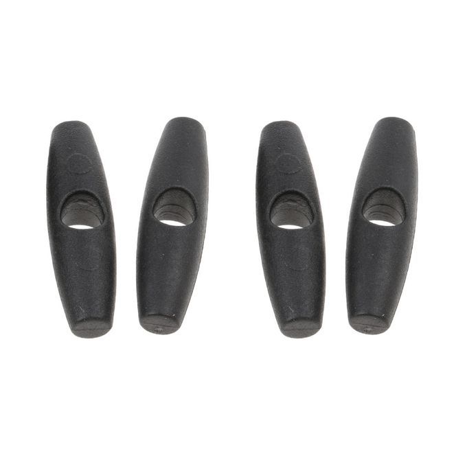 4pcs Camping Awning Tent Fly Roll Up Buckle Tent Canopy Door Curtain