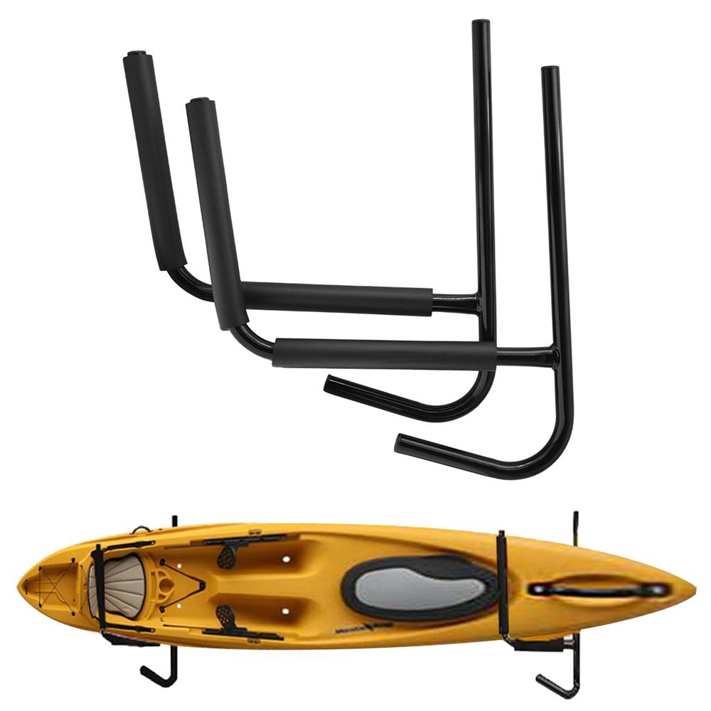 Heavy Duty Indoor Kayak Storage Hooks Hanger Wall Mounted