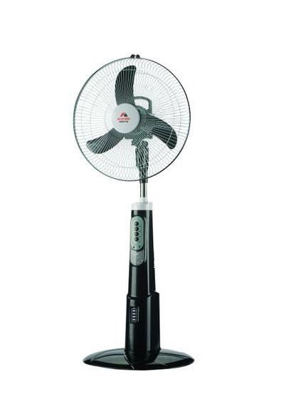 Double Power 16 Rechargeable Fan with USB Port ADK8216R