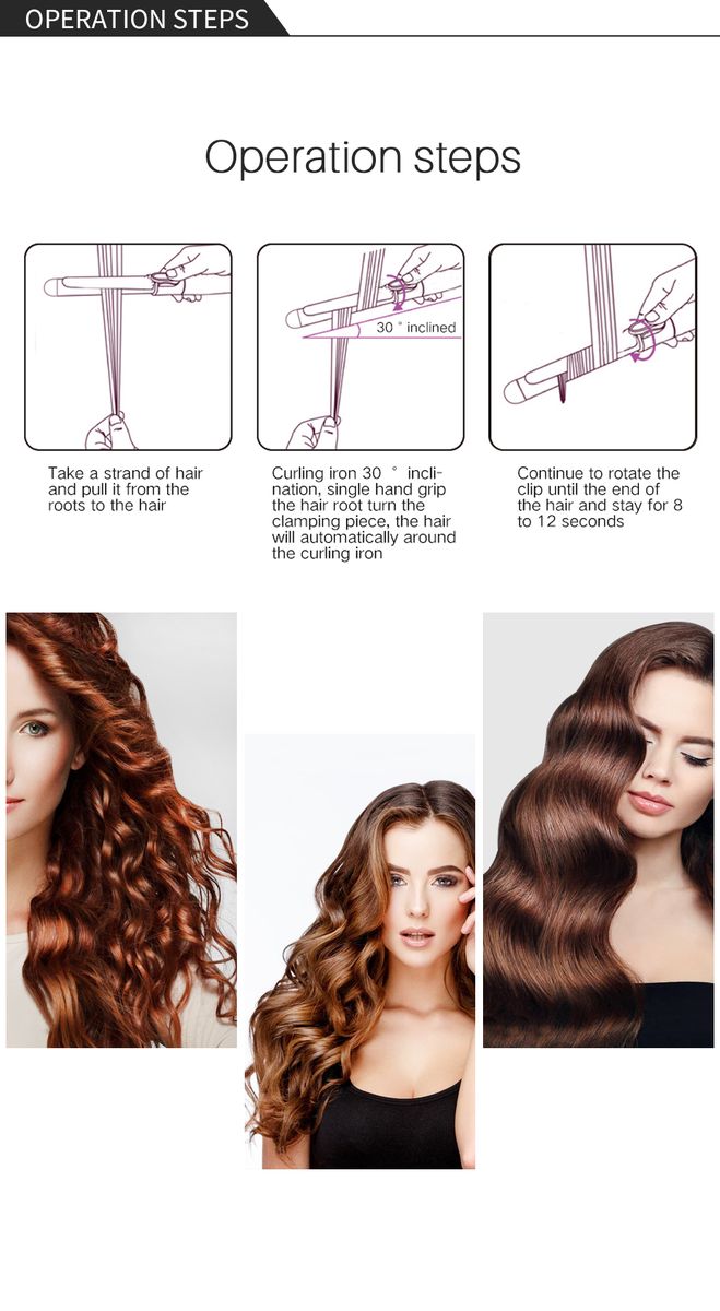22/25/28/32mm Titanium Golden Hair Curler Hair Care Styling Tools Various Size