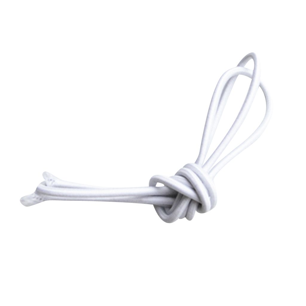 New 4mm Elastic Bungee Rope Shock Cord Tie Down Black, Roof 3m White