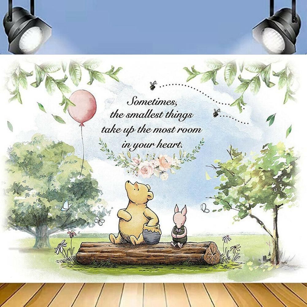 Backdrop Baby Shower Balloon Photo Background Banner Party