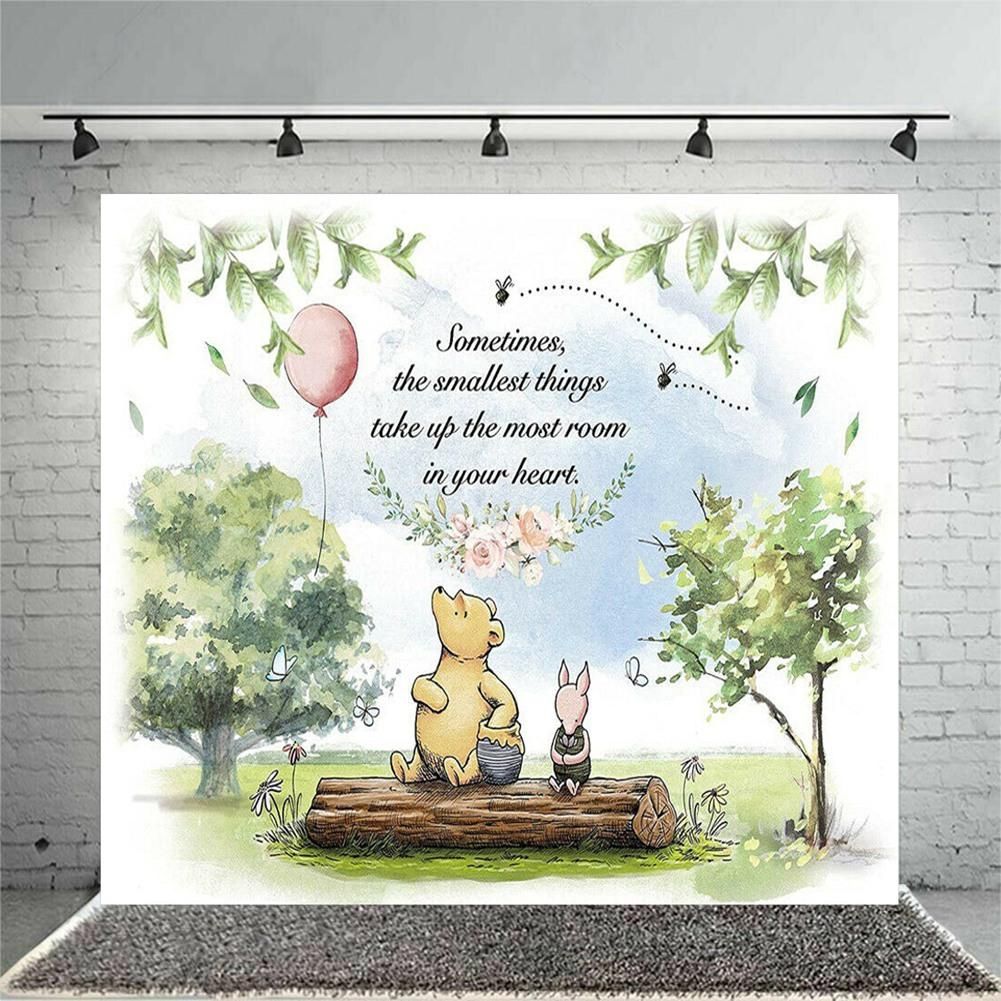 Backdrop Baby Shower Balloon Photo Background Banner Party