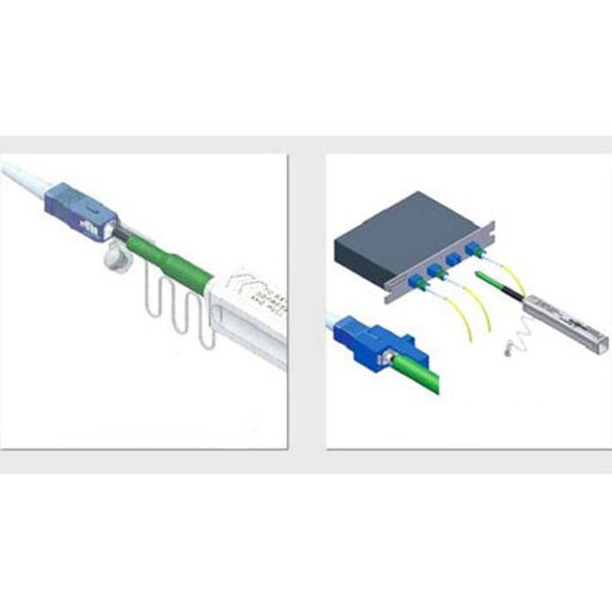 One-Click Fiber Optic Cleaner Cleaning For LC/MU 1.25mm Fiber Clean