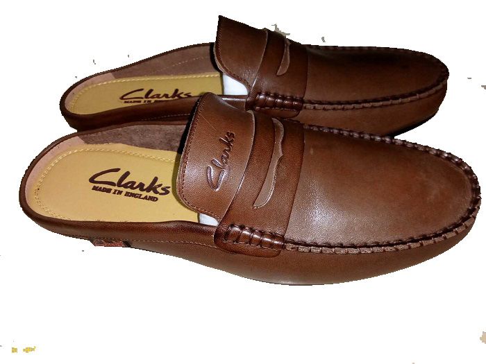 Brown Half Loafers Shoes.