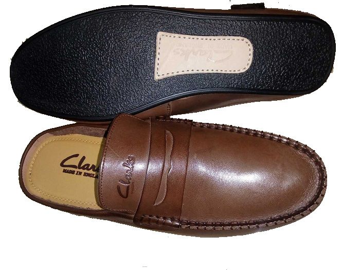 Brown Half Loafers Shoes.