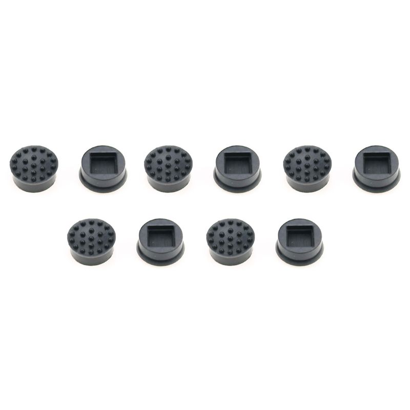 10Pcs Laptop Keyboard Trackpoint Pointer Mouse Stick Point Cap for HP Laptop Keyboard Trackpoint Little Dot Cap, Black