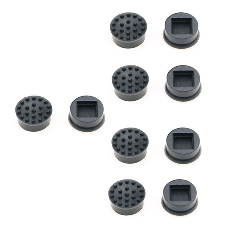 10Pcs Laptop Keyboard Trackpoint Pointer Mouse Stick Point Cap for HP Laptop Keyboard Trackpoint Little Dot Cap, Black