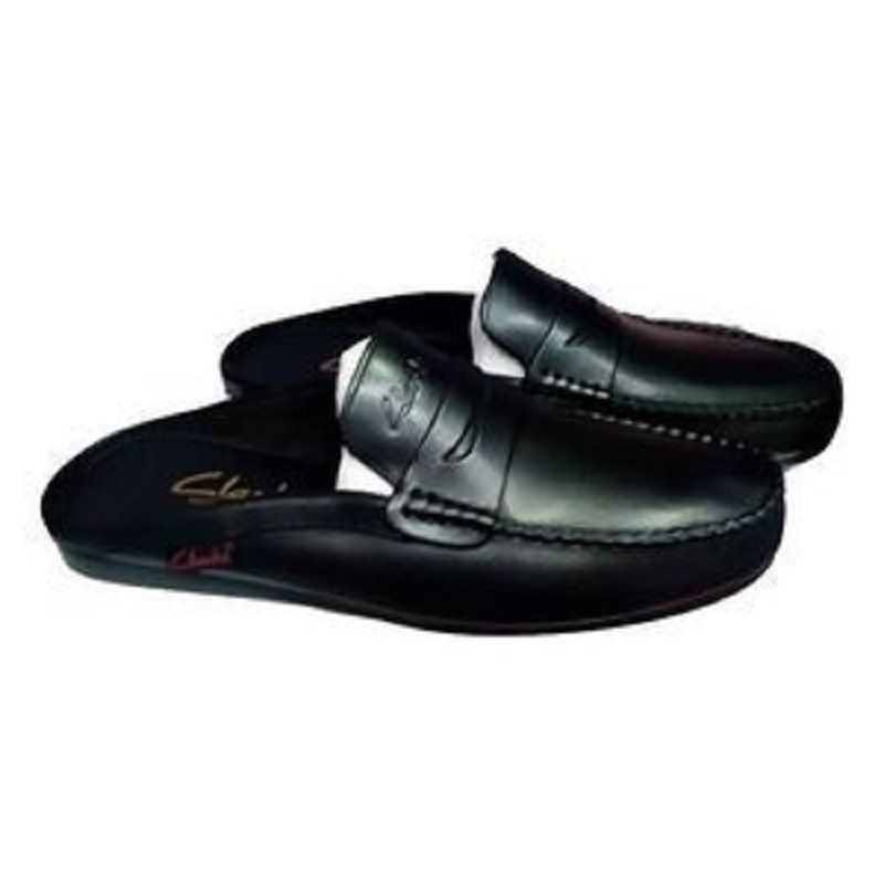 Smart Men's Half Slip-on  Black..