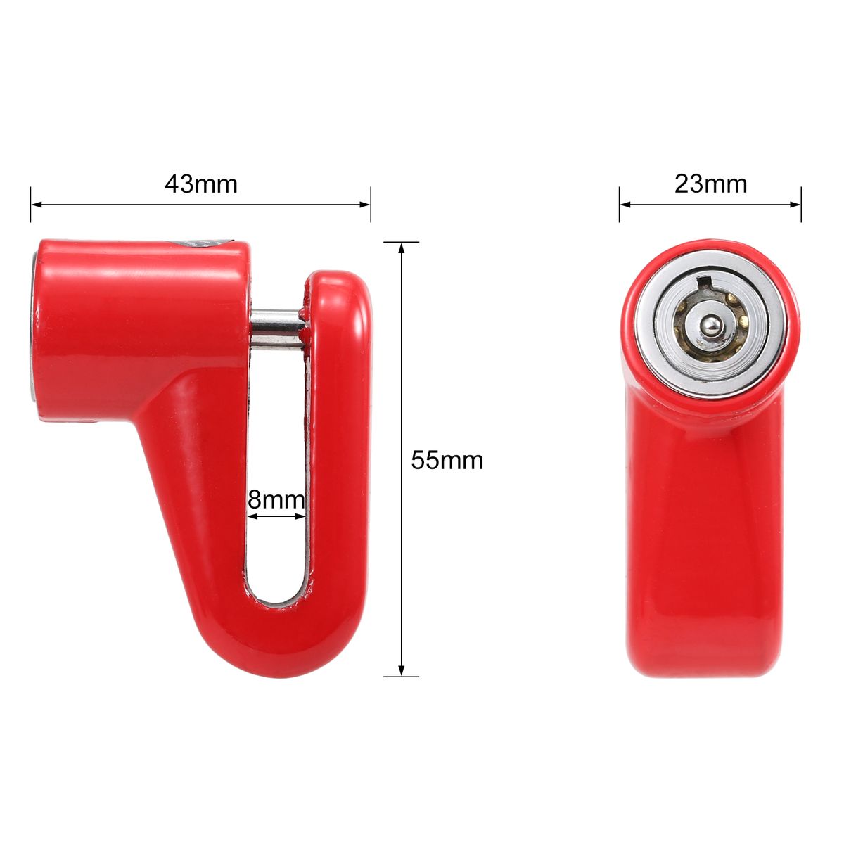 Anti-Theft Disc Lock Motorcycle Bike Safety Wheel Disc