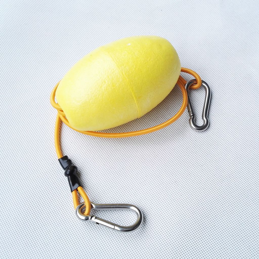 Kayak Tow Throw Line Floating Accessory Leash Yellow  Yellow + Yellow