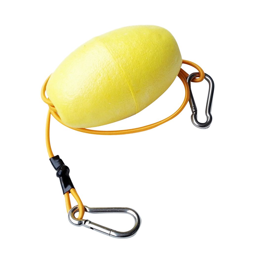 Kayak Tow Throw Line Floating Accessory Leash Yellow  Yellow + Yellow