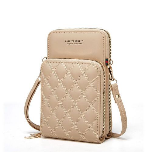 Crossbody Small Bag - Multiple Zipper Unisex Mini Cross-bag